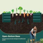 BUTUNITA 8x4 FT Metal Raised Garden Bed