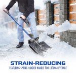 Snow Joe Spring-Assisted Strain-Reducing Snow Shovel