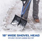 Snow Joe Spring-Assisted Strain-Reducing Snow Shovel