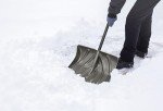 Suncast 20-Inch Snow Shovel and Pusher Combo