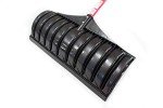 Bully Tools 27" Poly Snow Pusher with Grip