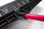 Bully Tools 27" Poly Snow Pusher with Grip