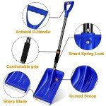 Lightweight Aluminum Snow Shovel for Easy Removal