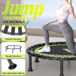 Foldable Mini Trampoline for Indoor Fitness Fun