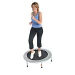 Stamina Folding Trampoline with Smart Workout App