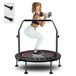 KENSONE 40" Foldable Mini Trampoline for Fitness