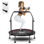 KENSONE 40" Foldable Mini Trampoline for Fitness