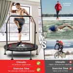 KENSONE 40" Foldable Mini Trampoline for Fitness