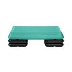 Adjustable Exercise Step Platform with Stackable Risers