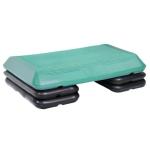 Adjustable Exercise Step Platform with Stackable Risers