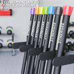Synergee Weight Bar Rack for Home Gym Storage