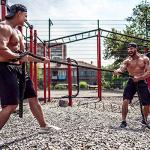 ZENY Durable Battle Rope for Home Gym Workouts