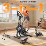 YOSUDA 3-in-1 Cardio Climber Elliptical Machine