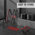 OLIXIS 4-in-1 Adjustable Dumbbell and Fitness Set