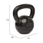 40 lb Cast Iron Kettlebell by Amazon Basics