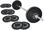 Cast Iron Barbell Weight Set with Plates
