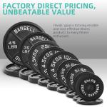 Cast Iron Barbell Weight Set with Plates