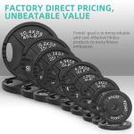 Cast Iron Barbell Weight Set with Standard Plates