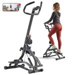 Sunny Health & Fitness Stair Stepper with Handlebar