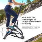 Sunny Health & Fitness Stair Stepper with Handlebar