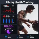 HD Fitness Tracker Smart Watch for Active Lifestyles