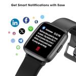 Waterproof Fitness Tracker Watch with Heart Monitor