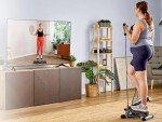 Sunny Health & Fitness Mini Stepper With Bands