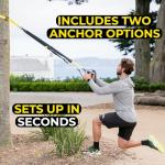 TRX Suspension Training System for Home Workouts