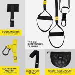 Portable TRX GO Suspension Trainer for Full Body Workouts