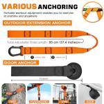 Resistance Training Kit with Suspension Straps and Accessories