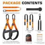 Resistance Training Kit with Suspension Straps and Accessories