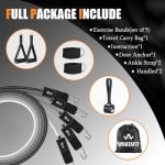 WHATAFIT Resistance Bands for Home Workouts