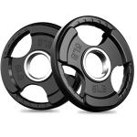 RitFit Olympic Rubber Weight Plates for Barbell