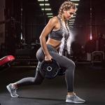 RitFit Olympic Rubber Weight Plates for Barbell