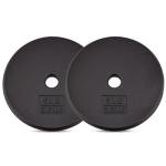 Yes4All 1-Inch Cast Iron Weight Plates, Set of 2