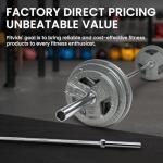 2-Inch Olympic Barbell Bar for Weightlifting