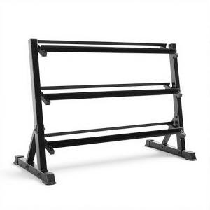 CAP Barbell Black 3-Tier Dumbbell Rack, 51