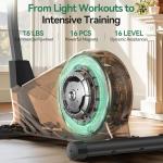 Niceday Magnetic Elliptical Trainer for Home Workouts