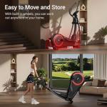 UMAY Home Elliptical Machine with 8 Resistance Levels