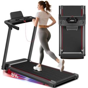 3-in-1 Portable Incline Treadmill for Home