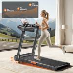 3-in-1 Incline Treadmill with Handle for Home
