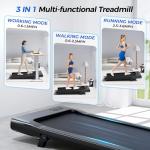 SupeRun 3-in-1 Portable Walking Pad Treadmill