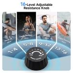 YPOO Foldable Rowing Machine with Magnetic Resistance