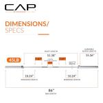 CAP Barbell 7-Foot Olympic Weightlifting Bar