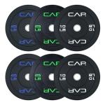 CAP Barbell 160 LB Olympic Bumper Plate Set