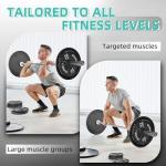 Fitvids 255 LB Cast Iron Weight Plates