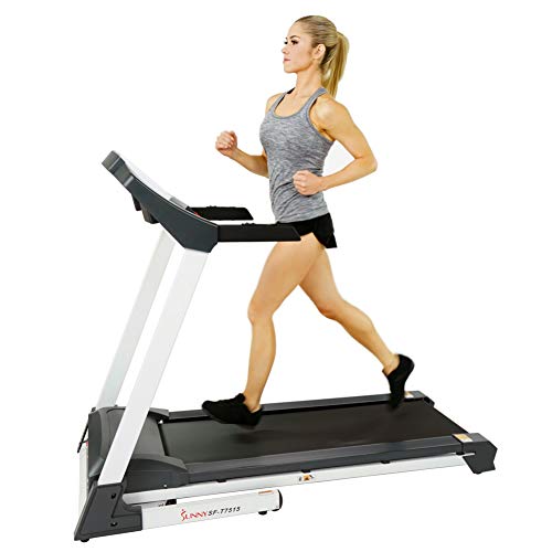 Sunny Health & Fitness Treadmill with Auto Incline