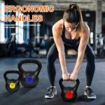 3-Piece Kettlebell Set for Strength Training
