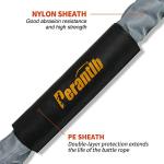 Perantlb Battle Rope with Anchor Strap Kit