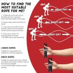 30ft Fitness Battle Rope with Cloth Sleeve